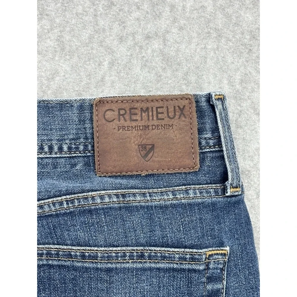 Cremieux Comfort Stretch Men's Jeans 36x34 Straight Leg Blue Denim